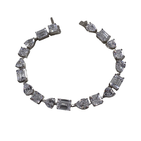 Love Multishape Bracelet - Silver