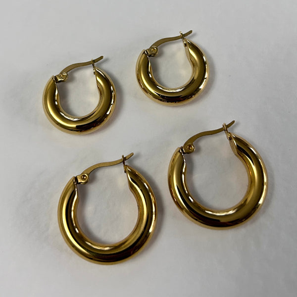 Bold Hoops - Small