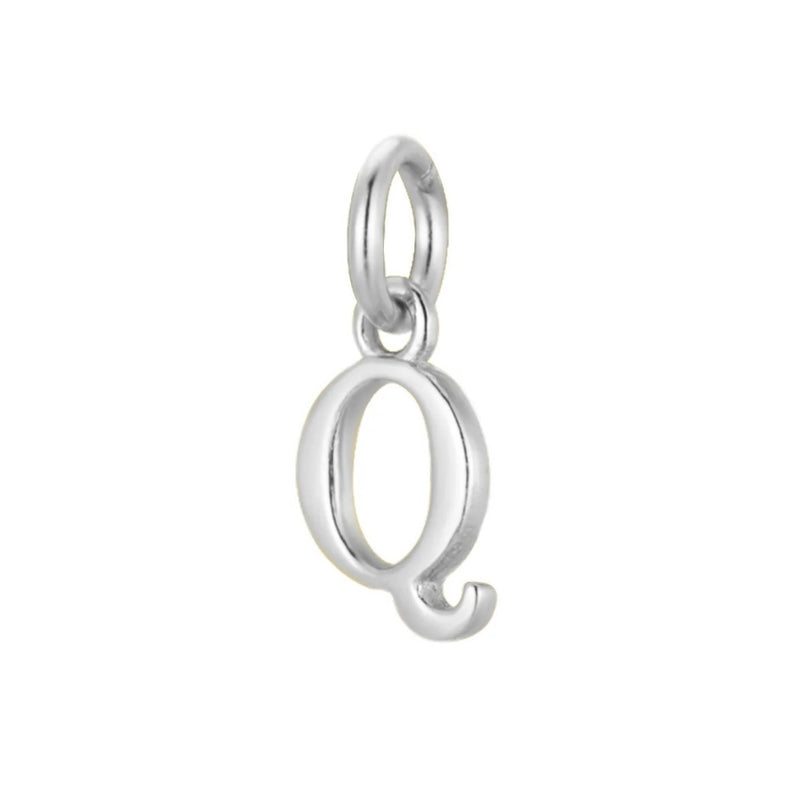 Letter Necklace - Silver