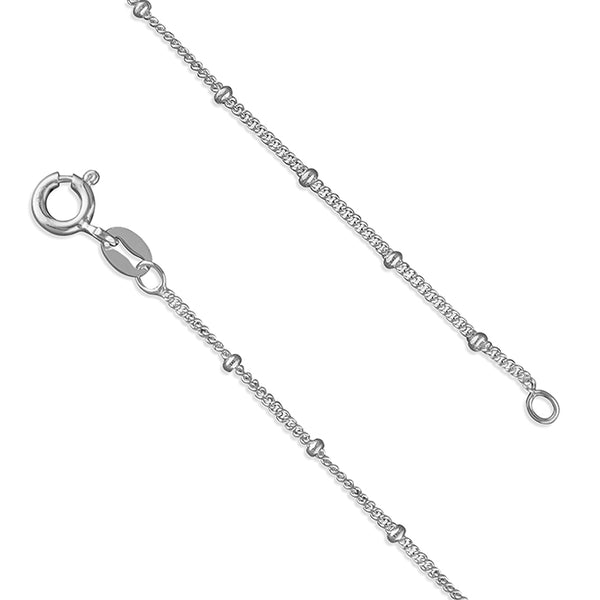 Satellite Curb Chain - Silver