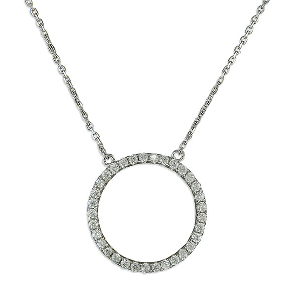 Circle of Life Necklace - Silver